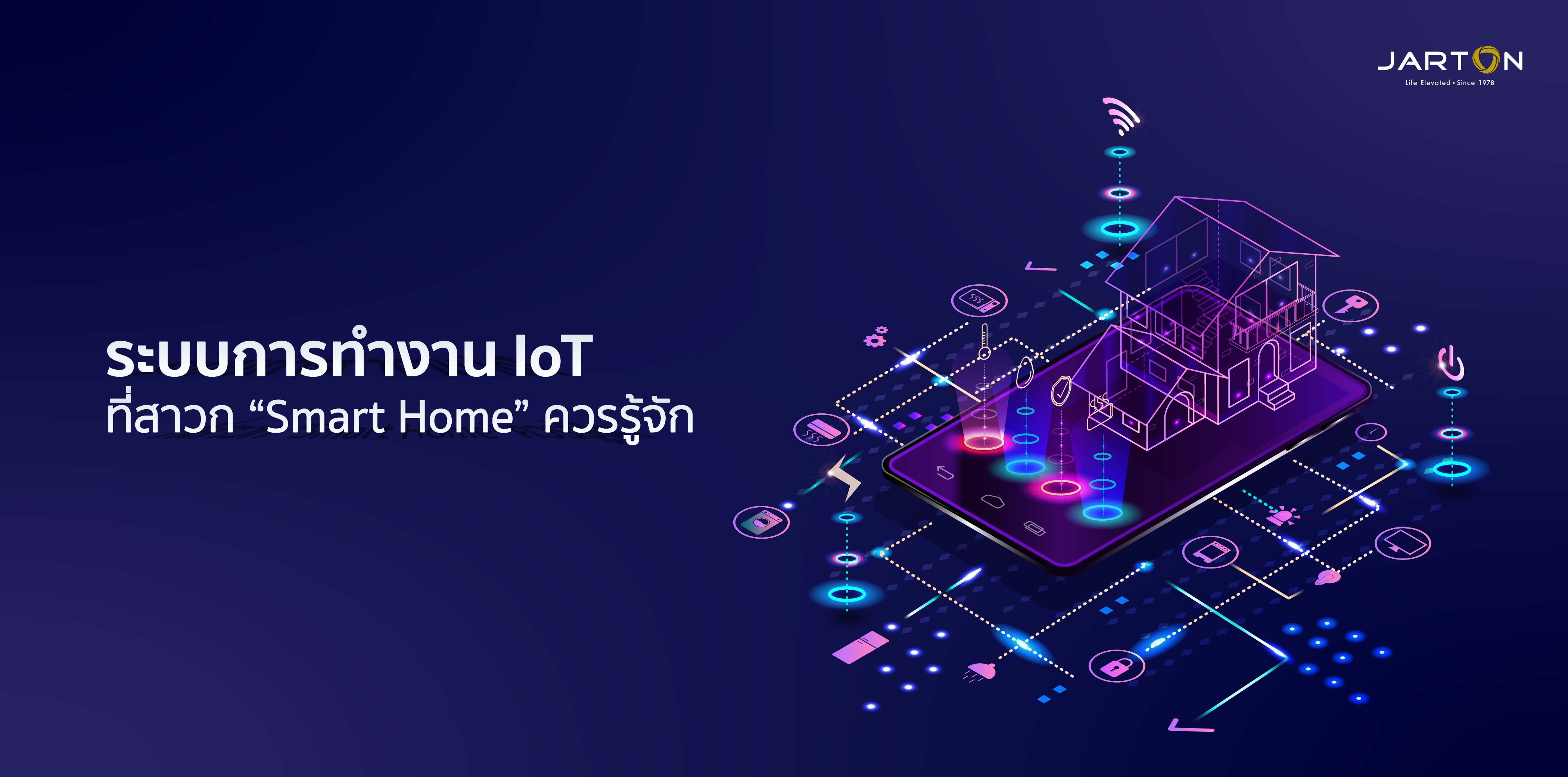 ระบบการทำงาน IoT ที่สาวก Smart Home ควรรู้จัก