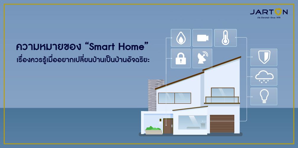 ความหมายของ “Smart Home” เรื่องควรรู้เมื่ออยากเปลี่ยนบ้านเป็นบ้านอัจฉริยะ